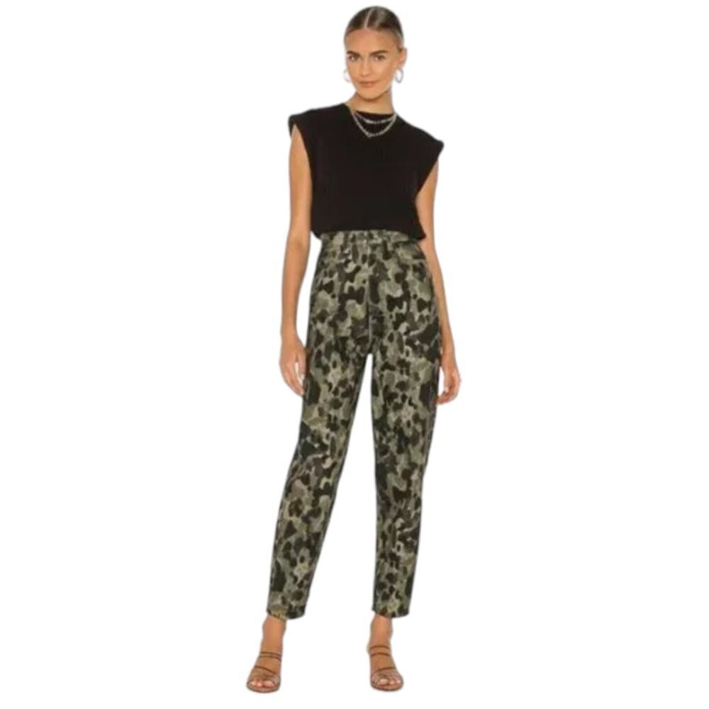 WeWoreWhat Dani Camo Boyfriend Pants Jeans